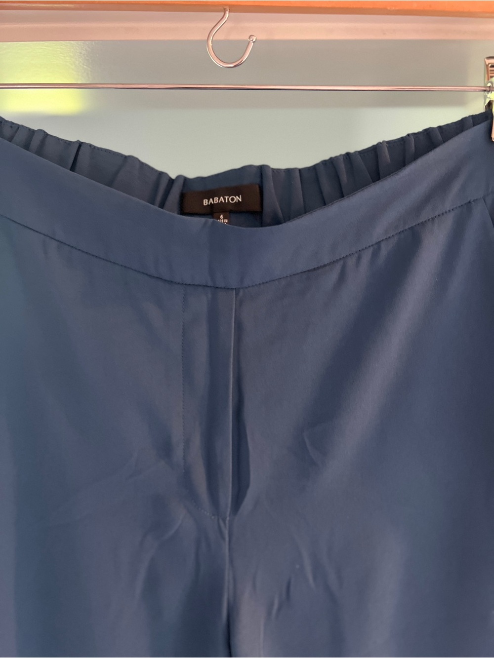Babaton Wide-Leg Pants in Deep Teal size 6 - Picture 2 of 8